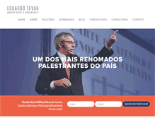 Tablet Screenshot of eduardotevah.com.br